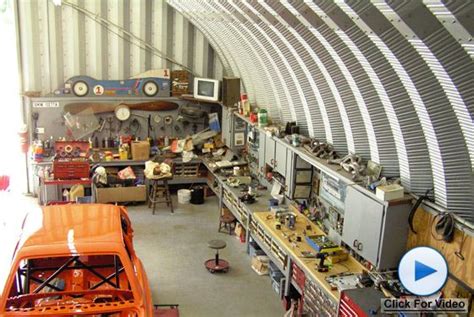 organized workshop | Quonset homes, Quonset hut, Quonset hut homes