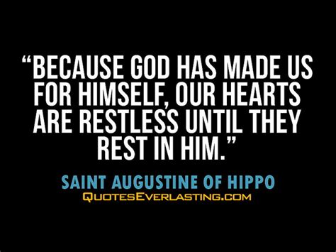 Restless Heart Saint Augustine Quotes. QuotesGram