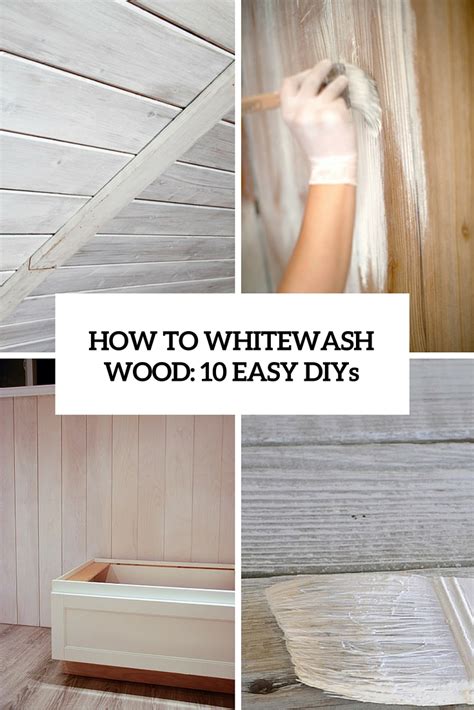 Diy Whitewash Wood Ceiling | Shelly Lighting