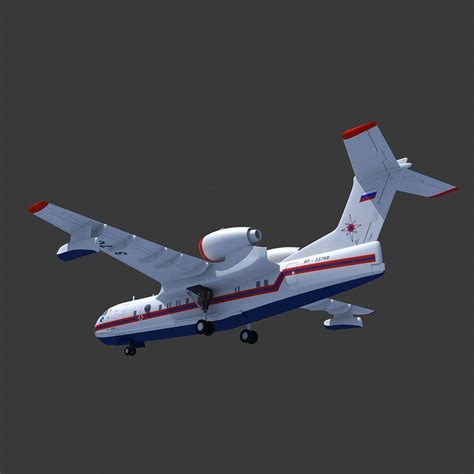 Beriev Be-200 Altair 3D Model by 3D Horse