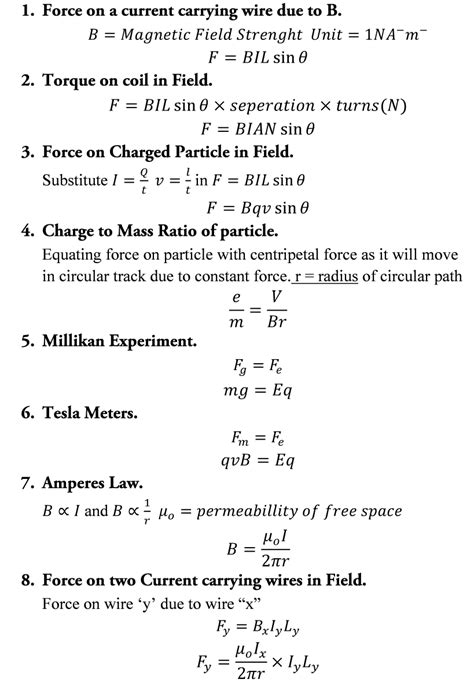 A Level Physics Formula Sheet | HubPages