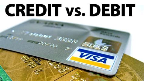 Debit card vs. Credit card: What are the differences? - Dignited