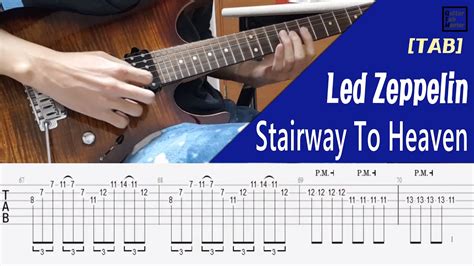 [TAB] Led Zeppelin - Stairway To Heaven Guitar solo - YouTube