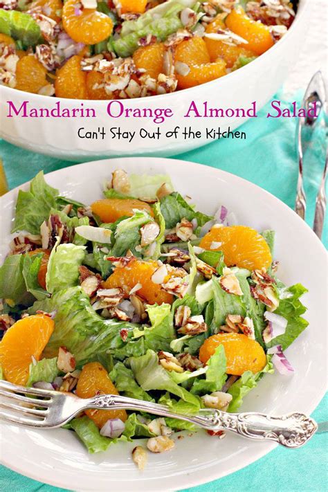 salad recipe with mandarin oranges and almonds