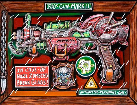 Ray Gun Art Print Sized 15x12 on High End 100lb Paper | Etsy