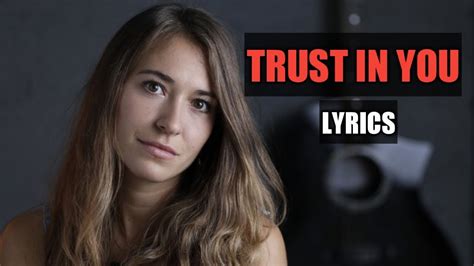 TRUST IN YOU LYRICS By Lauren Daigle - YouTube