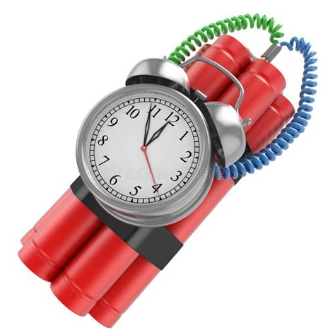 Bomb With Clock Timer Stock Photo - Image: 36735930