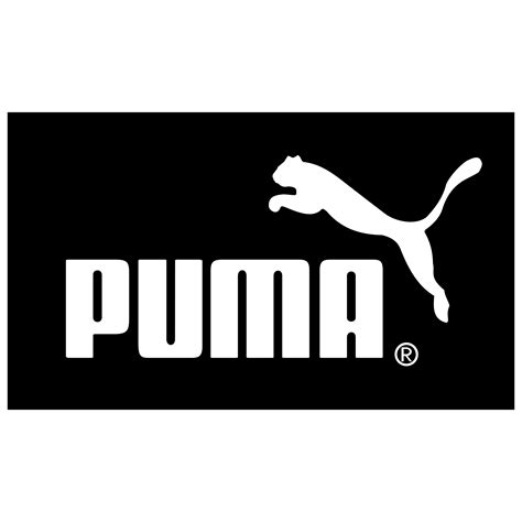 Black and White Puma Logo - LogoDix