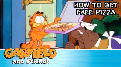 How to Get Free Pizza - Garfield & Friends - YouTube