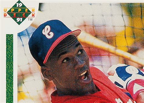 1991 MICHAEL JORDAN Upper Deck #SP1 Baseball Card print - Chicago White ...