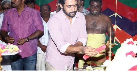 Surya Sivakumar - Singam 2 Movie Pooja Stills