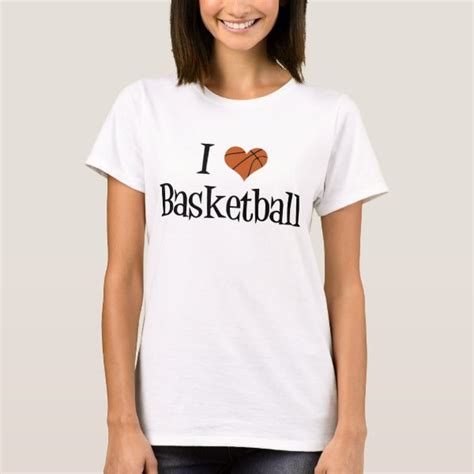 Cute Basketball T-Shirts & Shirt Designs | Zazzle.ca