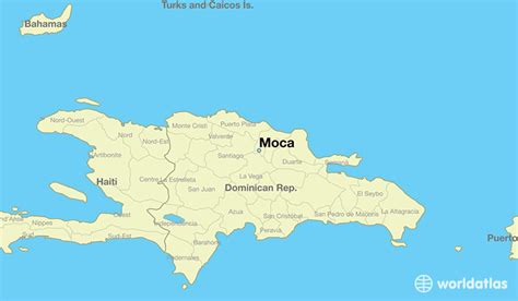 Where is Moca, The Dominican Republic? / Moca, Espaillat Map - WorldAtlas.com