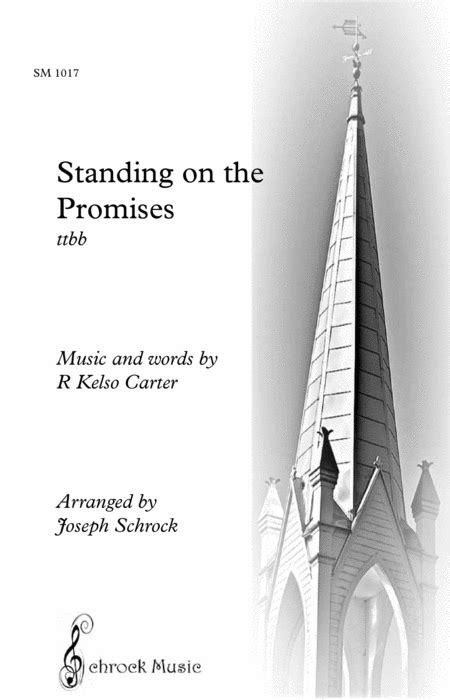 Standing on the Promises (arr. Schrock Music) Sheet Music | R Kelso ...