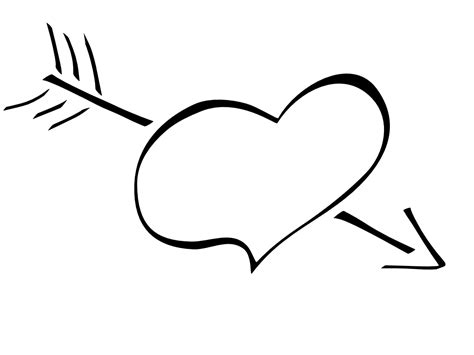 Free Black And White Heart Images, Download Free Black And White Heart Images png images, Free ...