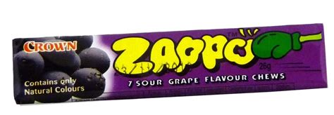 Zappo Grape Chews | Candy Bar Sydney