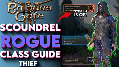 Stealth Is OP! ROGUE Class Guide For Baldur's Gate 3! - (Baldurs Gate 3 Rogue Build Guide) - YouTube