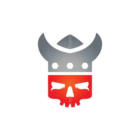 Viking Skull Logo