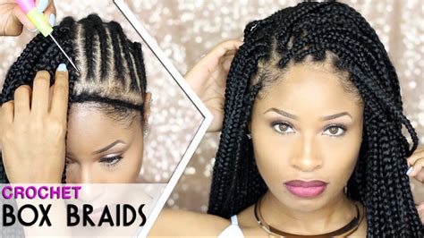 How To CROCHET BOX BRAIDS [Video] - Black Hair Information