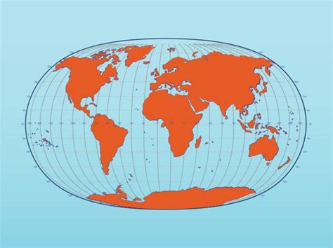 World Map with Latitude and Longitude 73675 Vector Art at Vecteezy