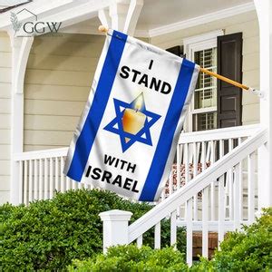 Stand With Israel Flag Support Israel Flag Israeli Flag - Etsy