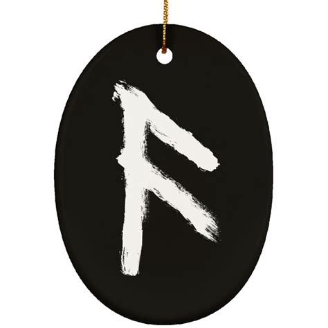 Ansuz Rune Ornament - The Moonlight Shop