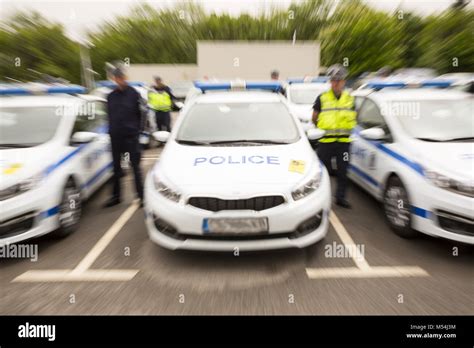 Interior of police patrol vehicle hi-res stock photography and images ...