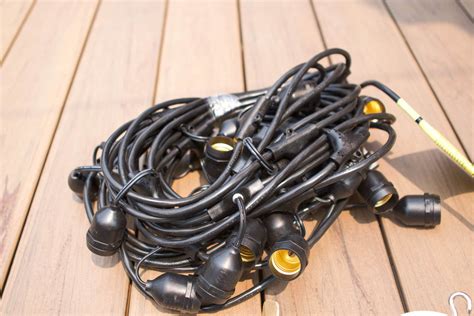 How to Install String Lights from House to Garage | The DIY Playbook