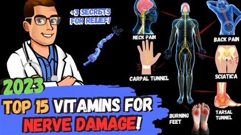 Top 15 Vitamins & Supplements for Nerve Damage [+ 3 BIG SECRETS]