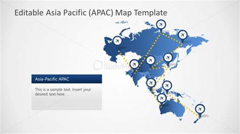 Editable APAC PowerPoint Map Templates - SlideModel