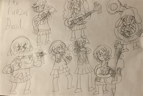 Girls und Panzer fan art by me : r/GIRLSundPANZER