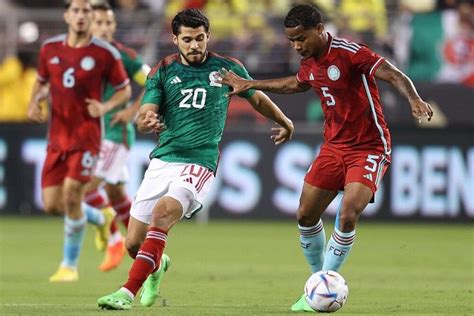 Colombia vs Mexico: Barrios scores winning goal, Carrascal celebrates ...