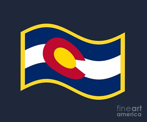 Colorado Flag Digital Art by Frederick Holiday - Fine Art America