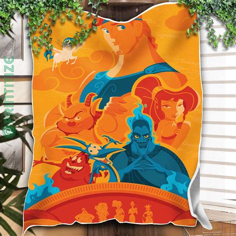 Buy Disney Hercules Movie Poster Blanket - HomeFavo