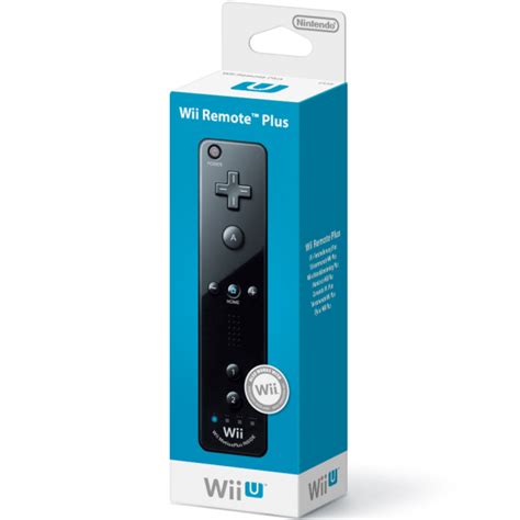 Wii U Remote Plus - Black Wii U accessories | Zavvi