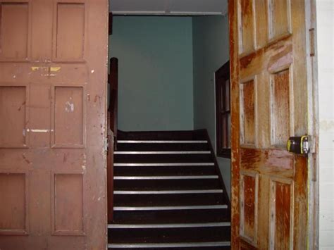 Free picture: open, door, stairwell