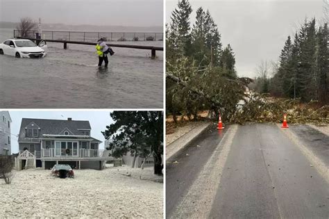 Photos, Videos Highlight December Storm Damage, Flooding in Maine