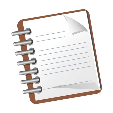 Notepad++ Paper Notebook - notebook png download - 569*855 - Free Transparent Notepad png ...