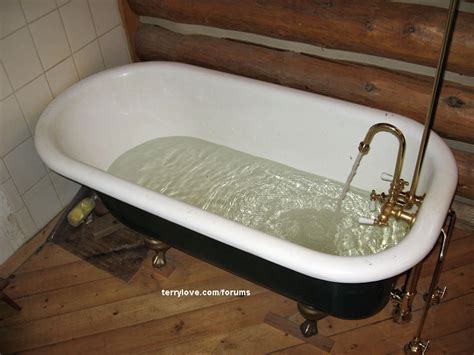 How to replace a clawfoot tub faucet and waste and overflow | Terry ...