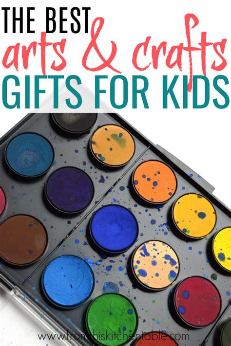 Art Gifts for Kids That They Will Love - From This Kitchen Table