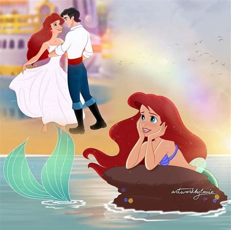 Pin by Monse Segura on Ariel in 2021 | Disney princess art, Disney princess wallpaper, Disney ...