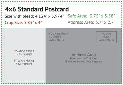 4x6 Postcard Mailing Template | Arts - Arts