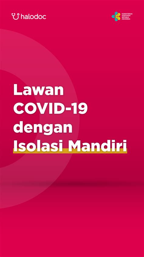 Isolasi Covid Secara Mandiri