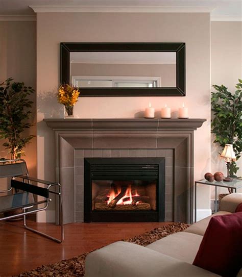 fireplace-surround-ideas-Modern-fireplace-cast-concrete-mantel-black ...