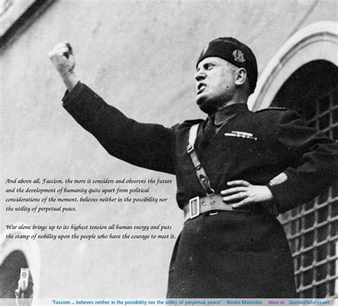 Benito Mussolini Famous Quotes. QuotesGram