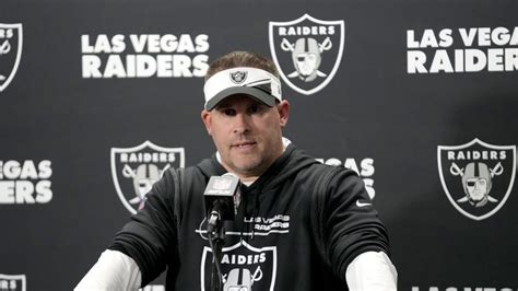 Josh McDaniels: Las Vegas Raiders fire head coach and general manager ...