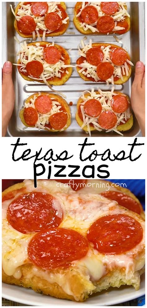 Quick & Easy Texas Toast Pizza Recipe - Crafty Morning