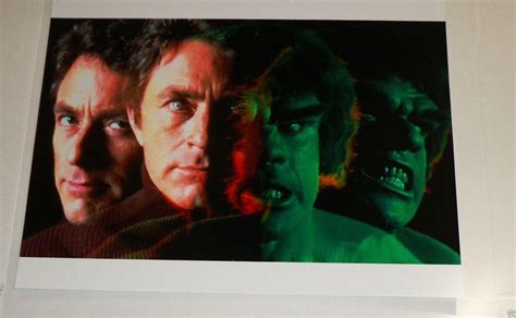 Lou Ferrigno The Incredible Hulk Transformation 11x14 Photo Bill Bixby ...