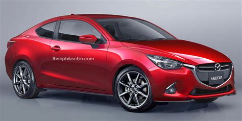 New Mazda2 Sedan Digitally Turned Into a Coupe | Carscoops