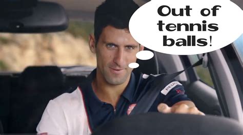 Novak Djokovic Runs Out of Balls in Peugeot 208 Commercial - autoevolution